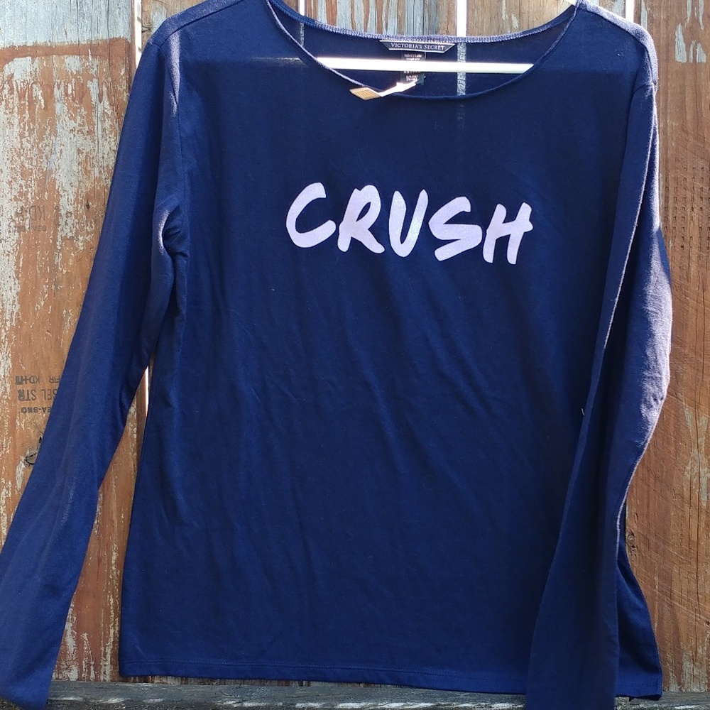 Vs long sleeve CRUSH shirt navy blue - Picture 2 of 5